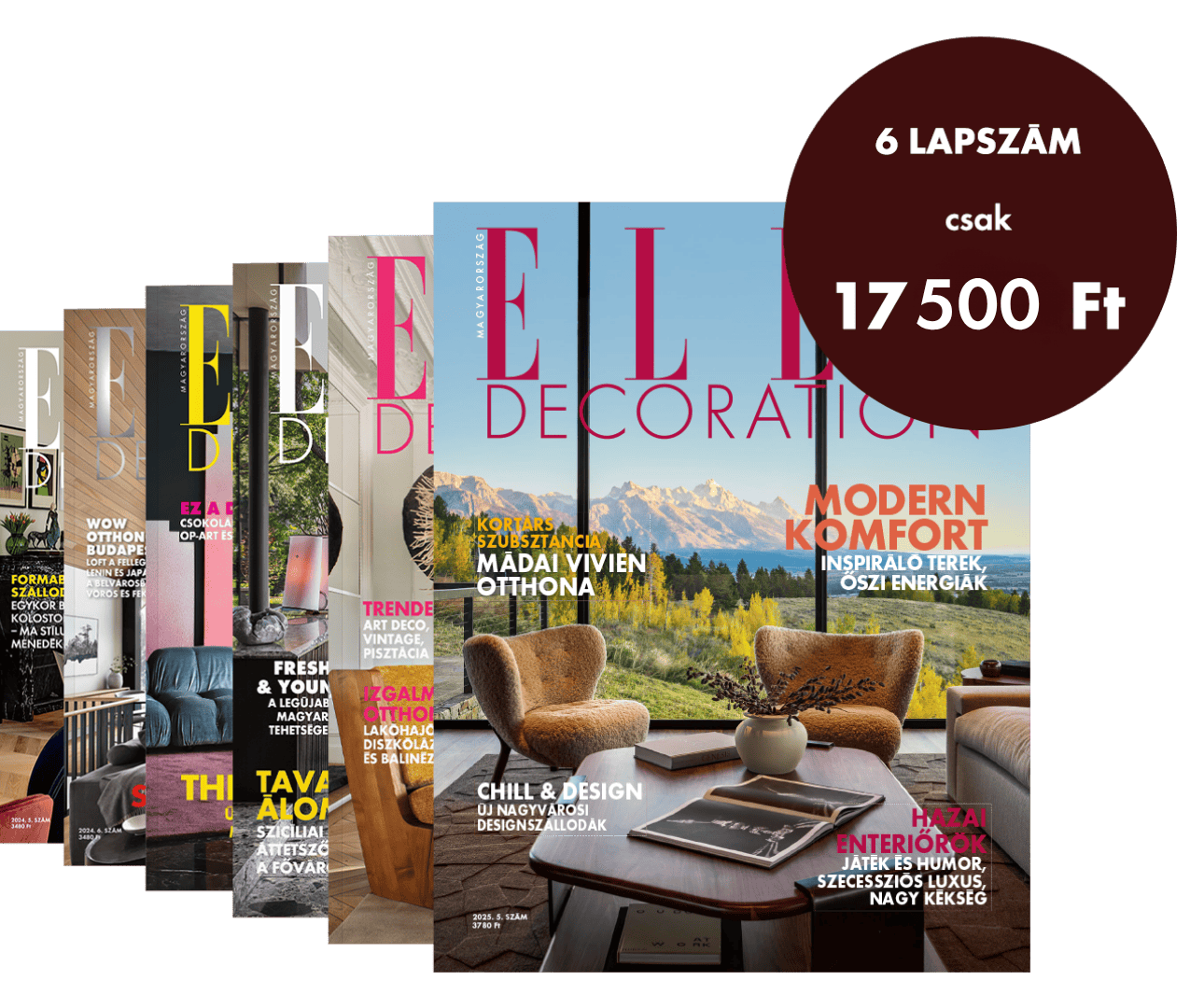 ELLE Decoration magazin előfizetés - 
