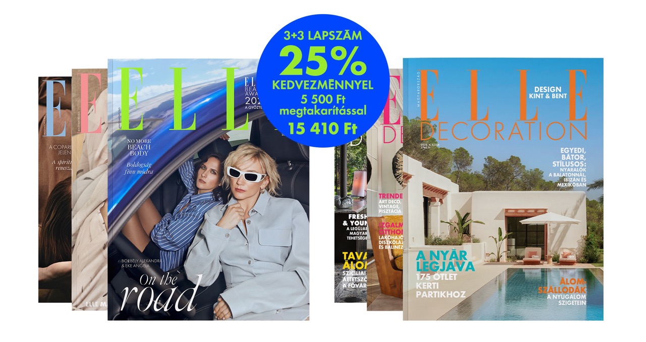 ELLE magazin előfizetés - 