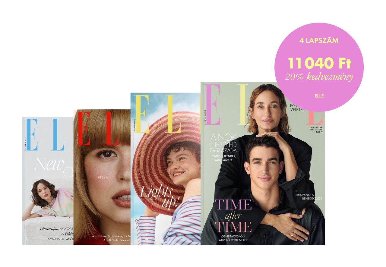 ELLE Magazin előfizetés 4 lapszám - 