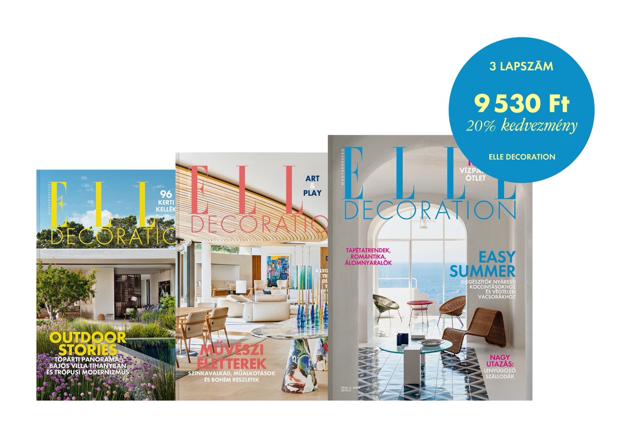 ELLE Decoration Magazin előfizetés 3 lapszám - 