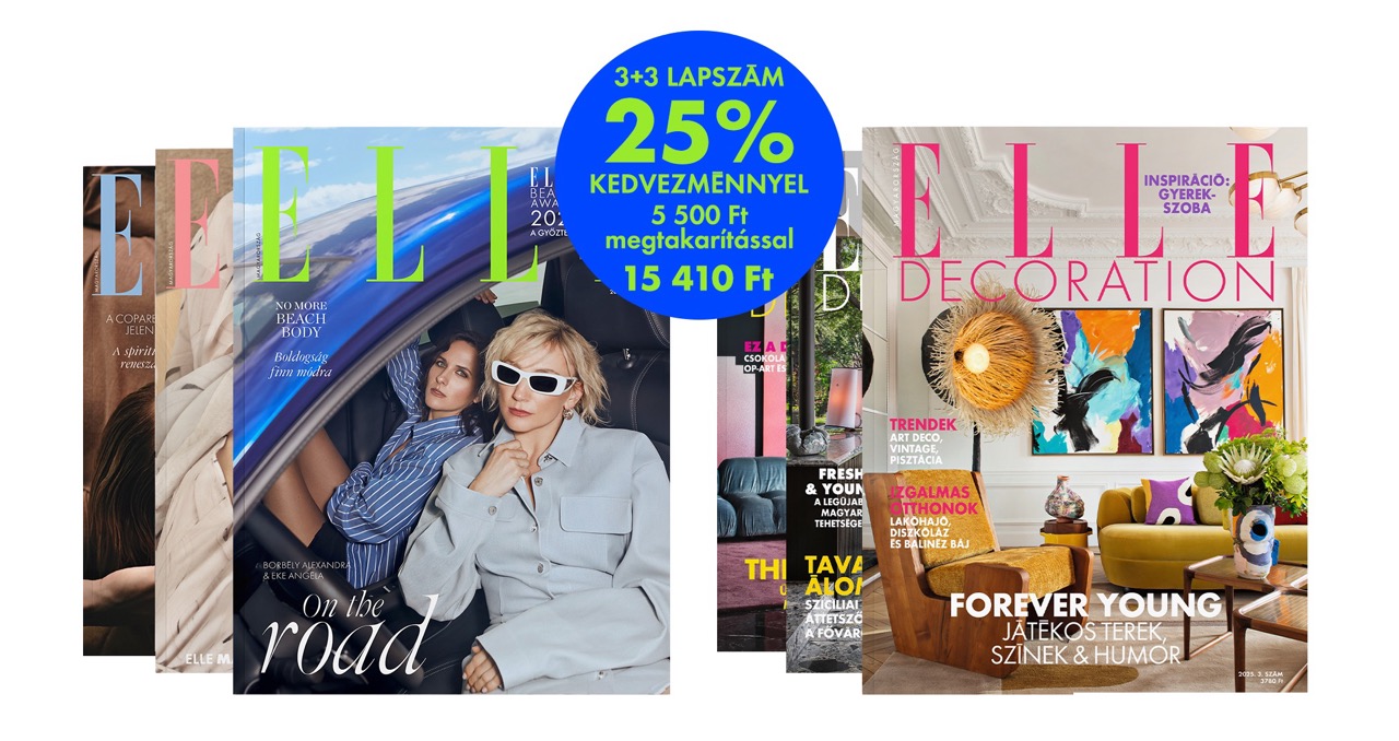ELLE magazin előfizetés - 