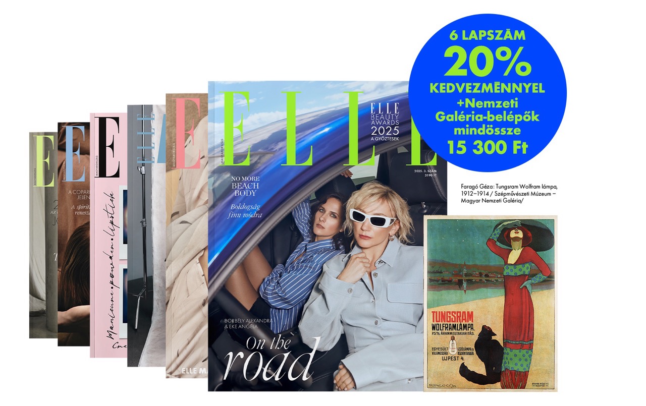 ELLE magazin előfizetés - 
