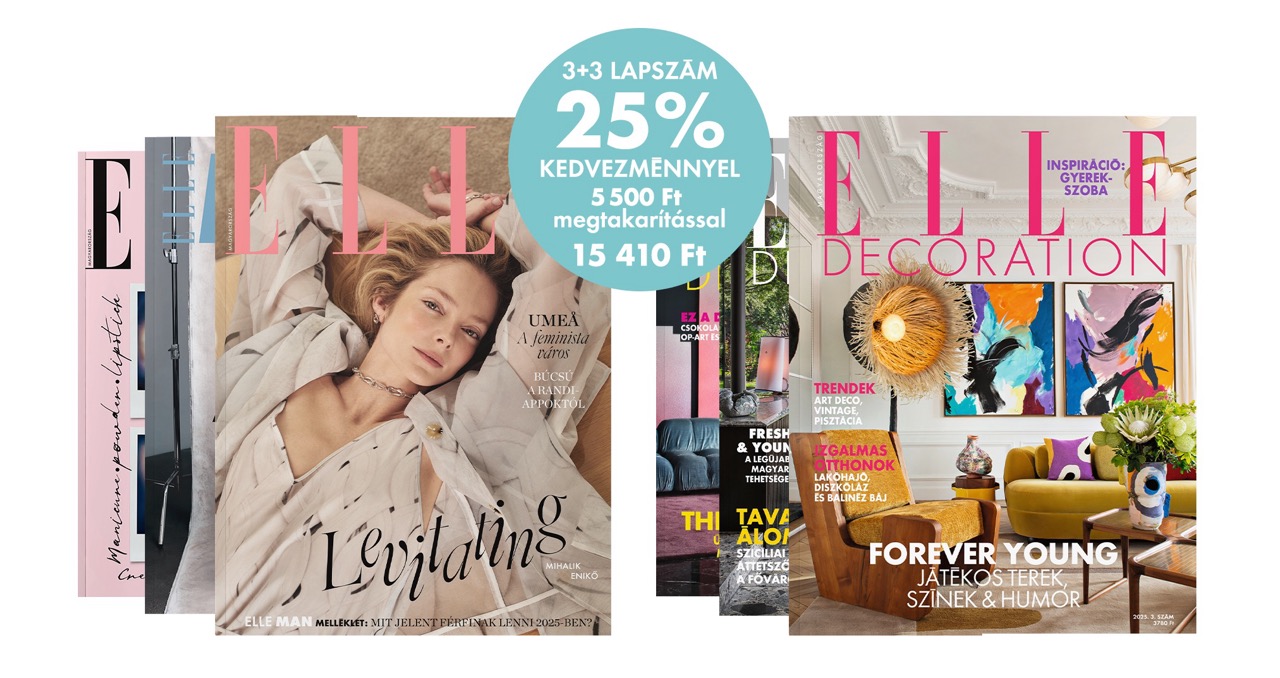 ELLE magazin előfizetés - 