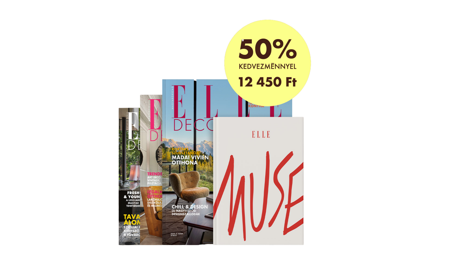 ELLE MUSE és ELLE Decoration előfizetés - Read More Black Friday