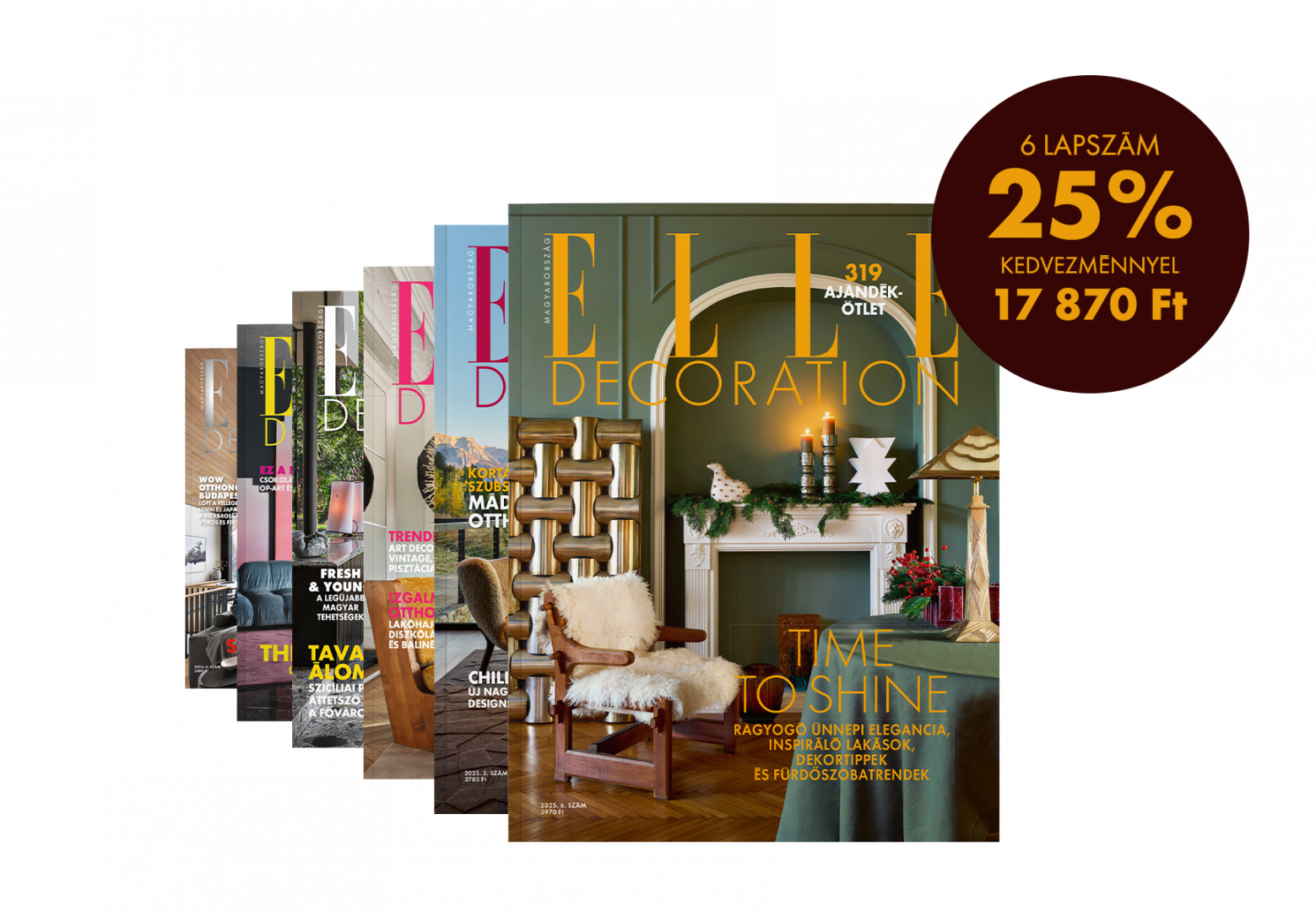 ELLE Decoration Magazin előfizetés - 