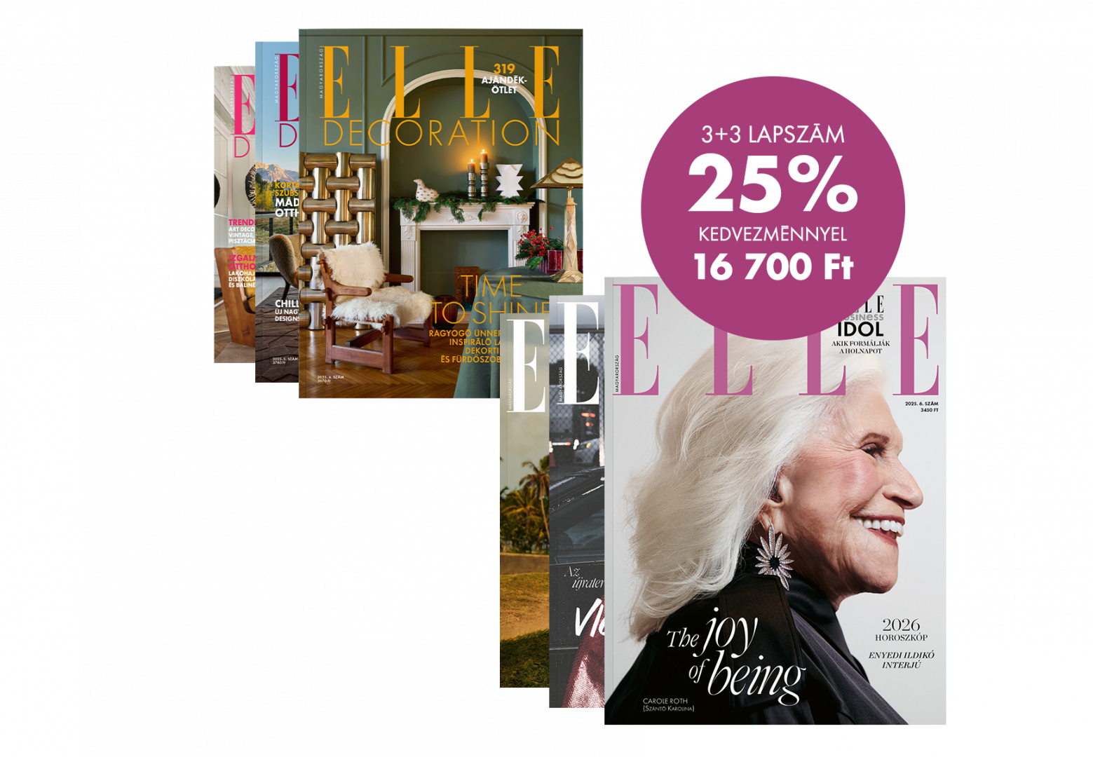 ELLE x ELLE Decoration Magazin előfizetés - 