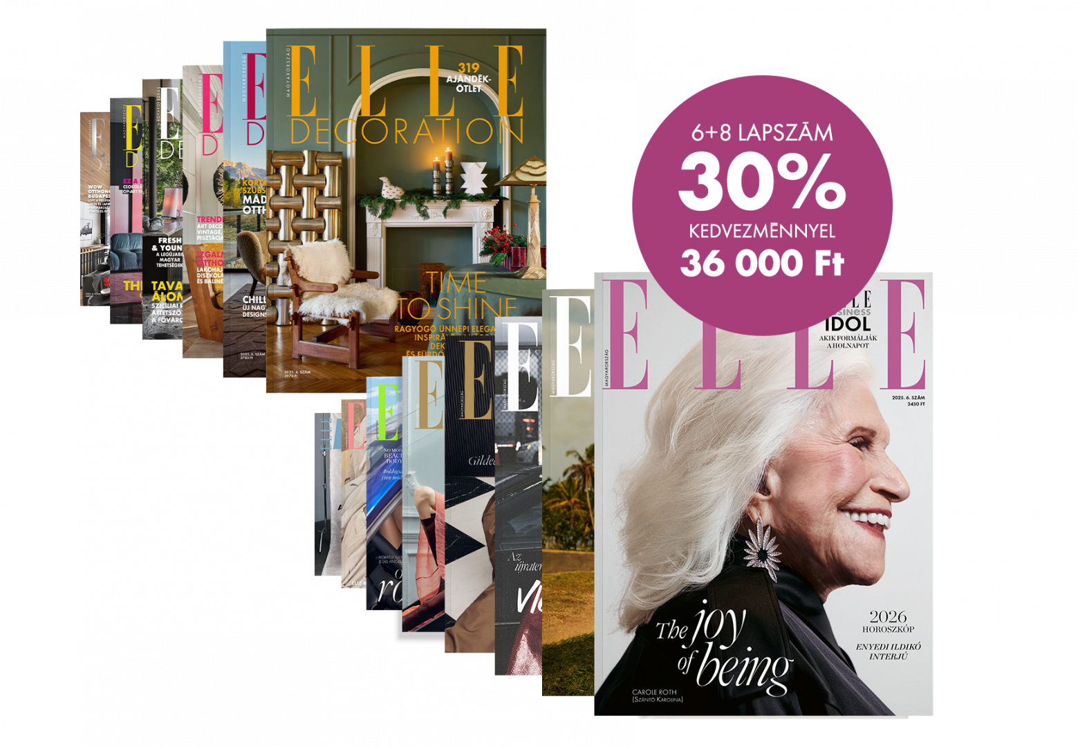 ELLE x ELLE Decoration Magazin előfizetés - 